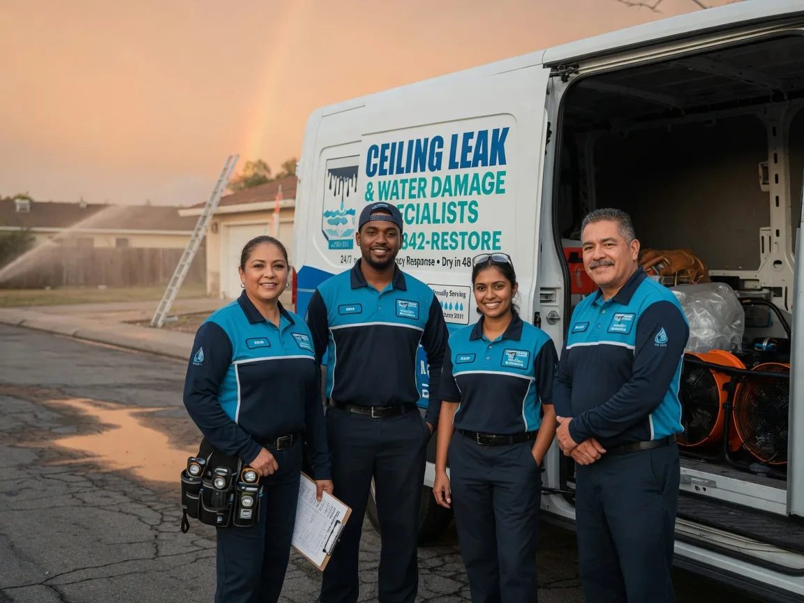 Ceiling Leak Cleanup company in Santa Clara, NM
